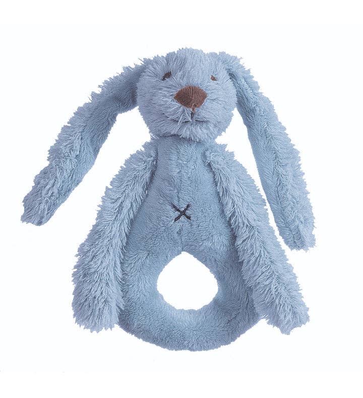 Deep Blue Richie Rabbit Rattle