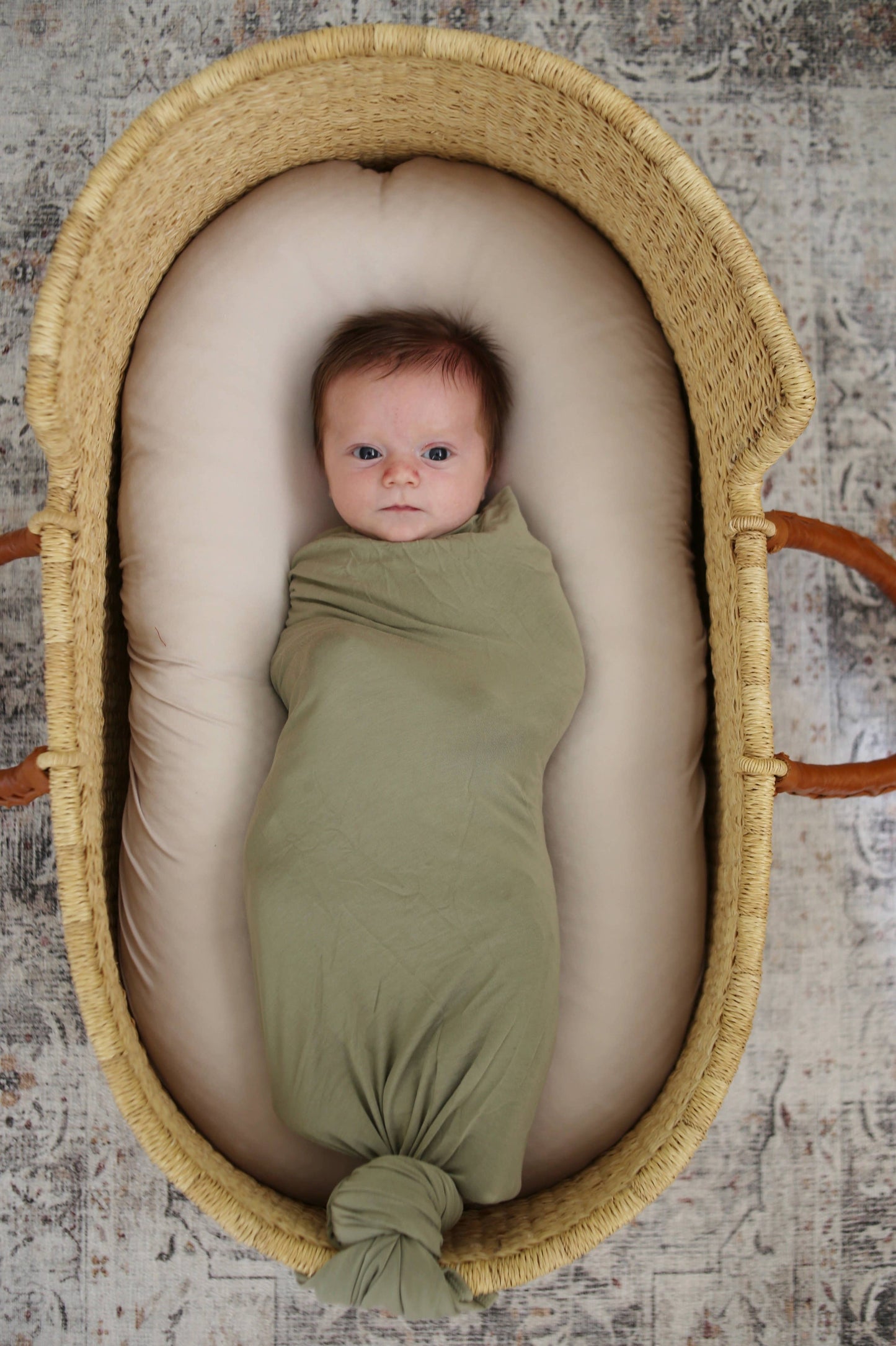 Bamboo Swaddle Blanket - Dried Thyme