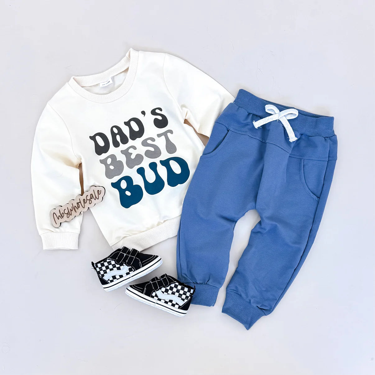 Dad's Best Bud Two Piece Jogger Set