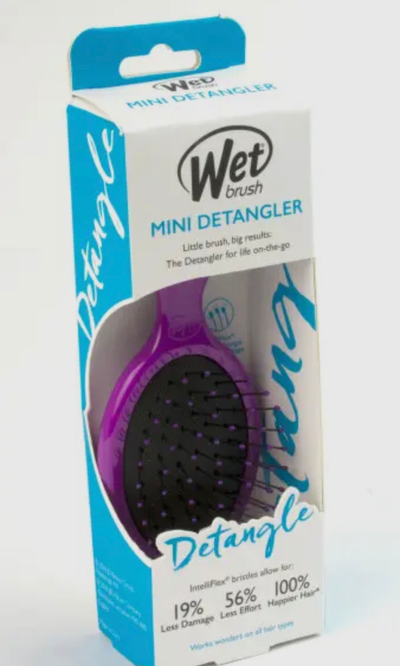 Wet Brush Mini Detangler - Purple