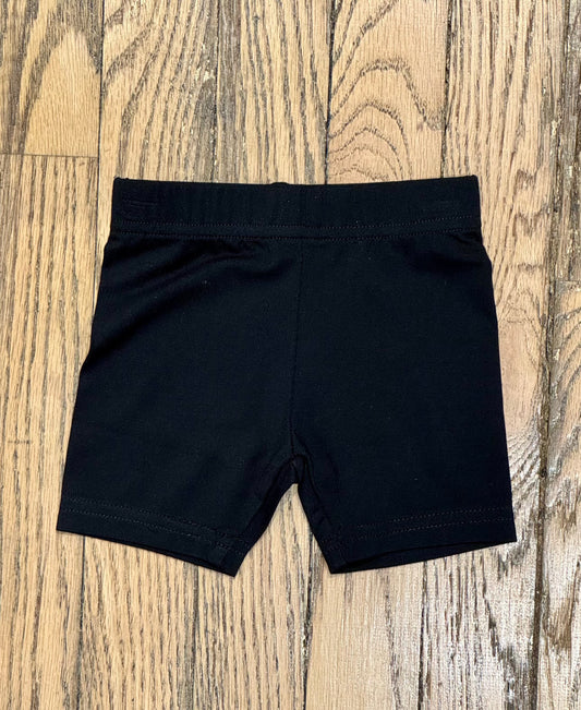 Bamboo Bike Shorts-Black