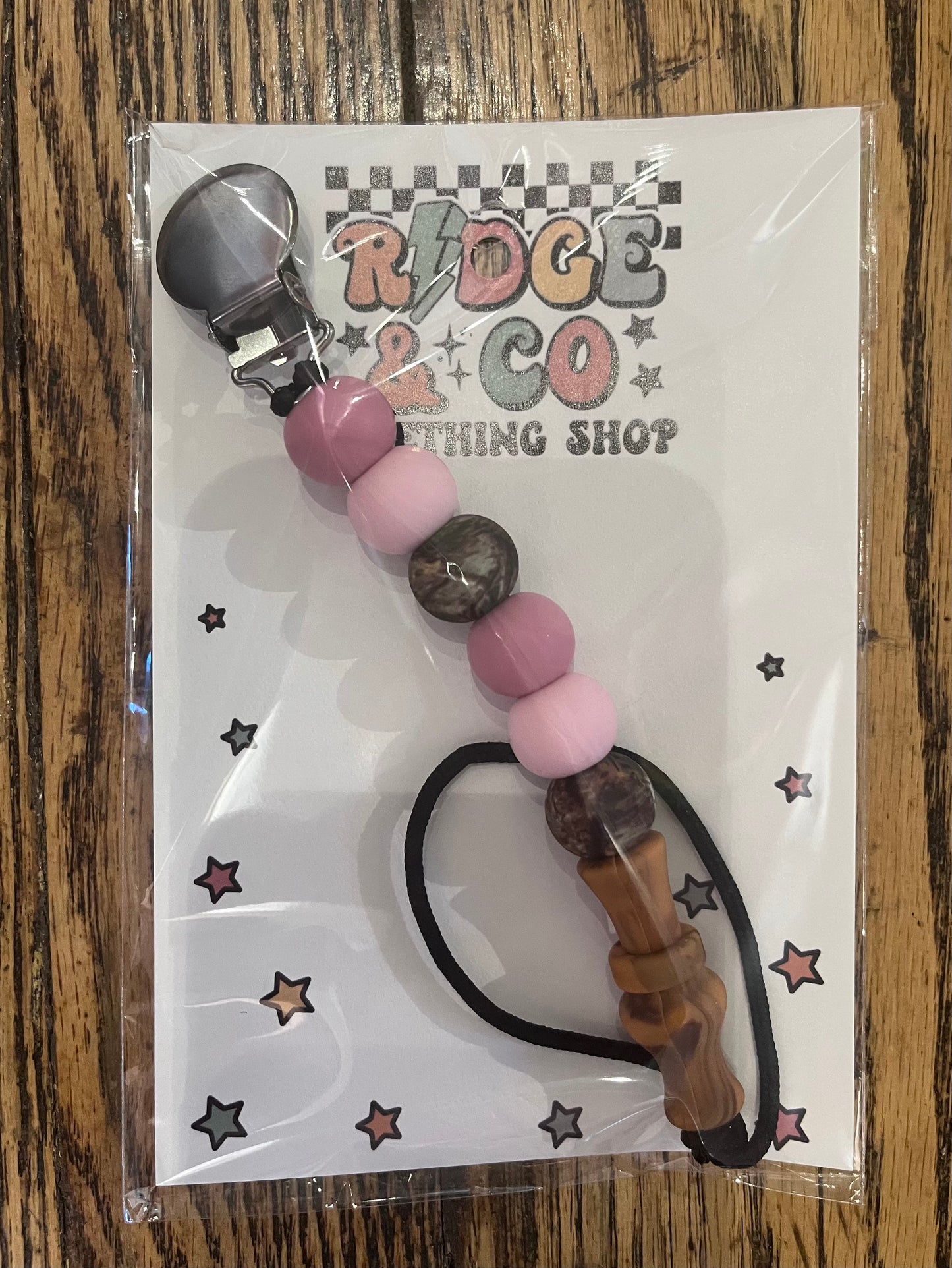 Ridge & Co Paci Clip - Pink Duck Call