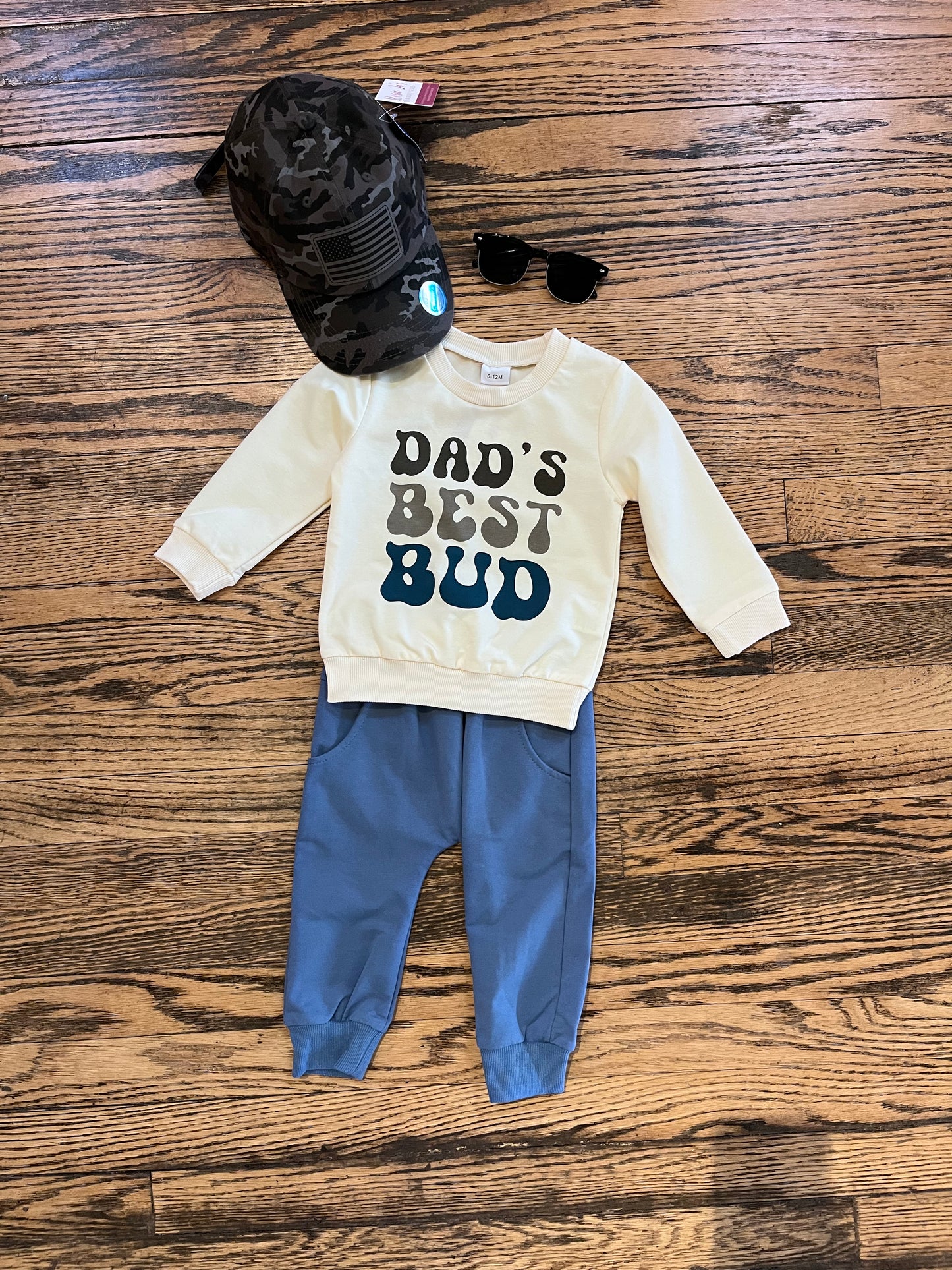 Dad's Best Bud Two Piece Jogger Set