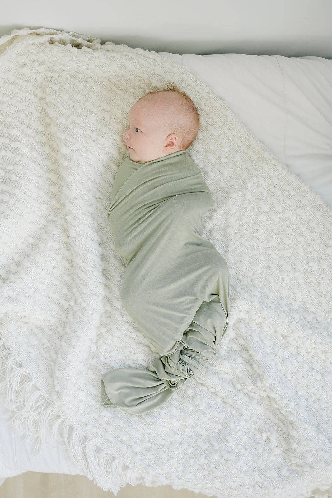 Bamboo Swaddle Blanket - Dried Thyme